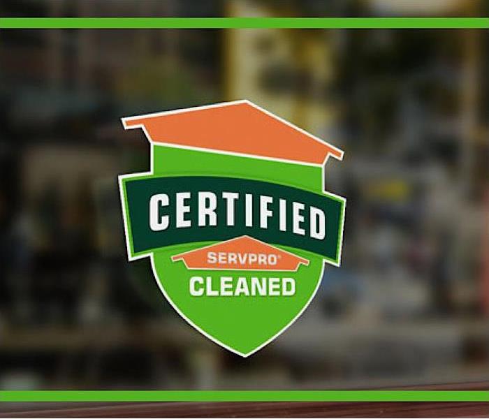 Certified SERVPRO Cleaned